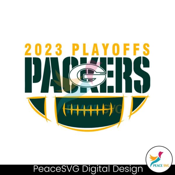 2023 Playoffs Green Bay Packers Football Svg Cut File