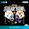 2024 Allstate Sugar Bowl Texas Vs Washington Svg For Silhouette