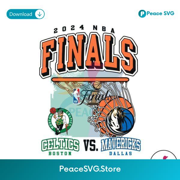 2024 Nba Finals Celtics Vs Mavericks Svg Files For Cricut