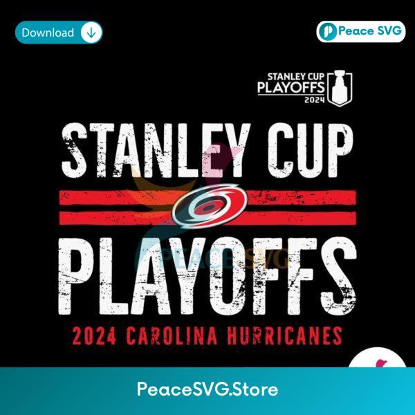 2024 Stanley Cup Playoffs Carolina Hurricanes Svg Vector File