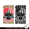 49ers San Francisco Flag Player Football Svg Digital Download