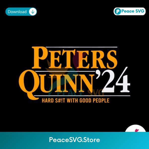 Adam Peters Dan Quinn 24 Hard Shit With Good People Svg Instant Download