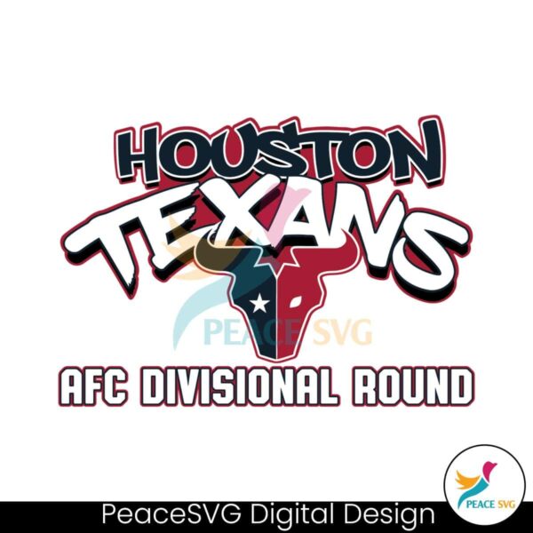 Afc Divisional Round Houston Texans Svg Instant Download