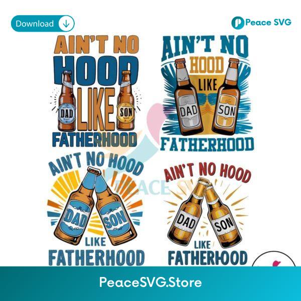 Ain T No Hood Like Fatherhood Png Clipart