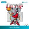 Alabama Crimson Tide On Top The Elephant Basketball Png Printable File
