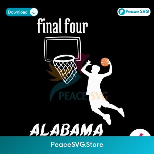 Alabama Final Four 2024 Basketball Svg For Silhouette