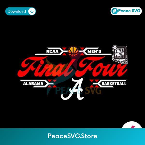 Alabama Final Four 2024 March Madness Basketball Svg Digital Download