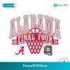 Alabama Final Four 2024 Mens Basketball Svg Instant Download