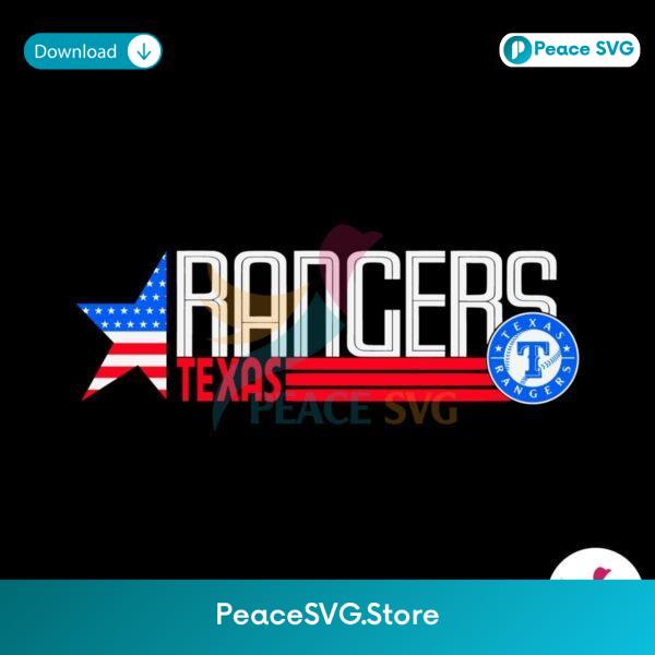 Ameria Texas Rangers Baseball Svg Files For Cricut