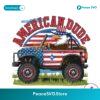 American Dude Eagle Driving Four Wheeled Vehicle Png For Printing
