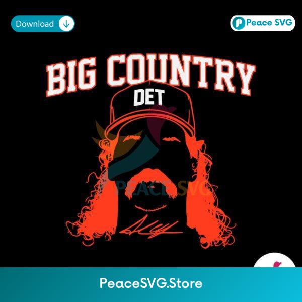 Andrew Chafin Big Country Detroit Tigers Svg Printable Design
