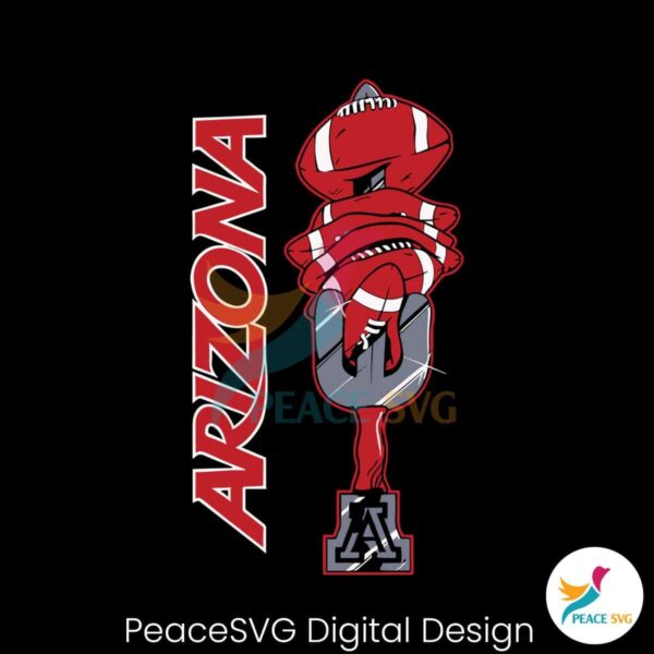 Arizona Wildcats Turnover Swords Svg Vector File