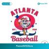 Atlanta Baseball Est 1966 Svg For Vinyl Cutting