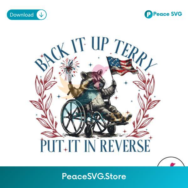 Back It Up Terry Put It In Reverse Raccoon Meme Png Clipart