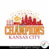 Back To Back Champions Kansas City Svg Instant Download