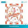 Baltimore Orioles Baseball Est 1954 Svg Vector File