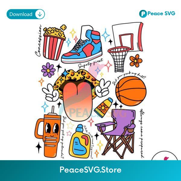 Basketball Mama Im A Hot Mess Svg Files For Cricut
