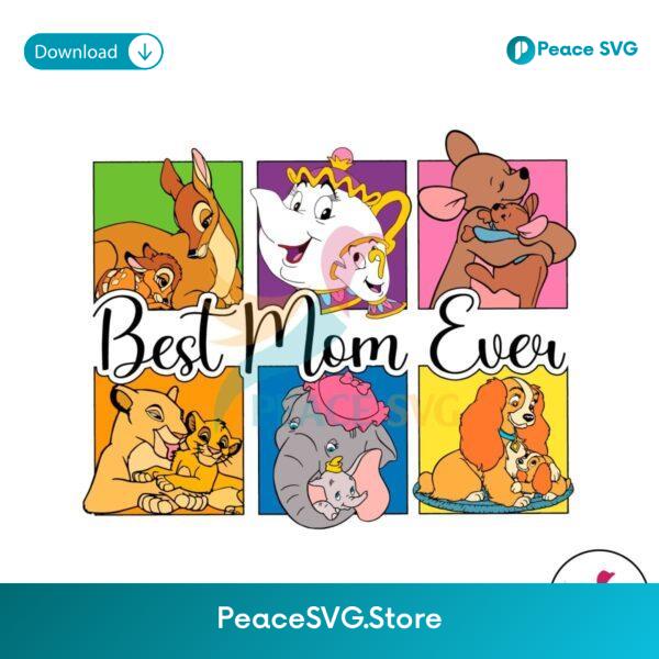 Best Mom Ever Disney Mothers Day Png For Printing