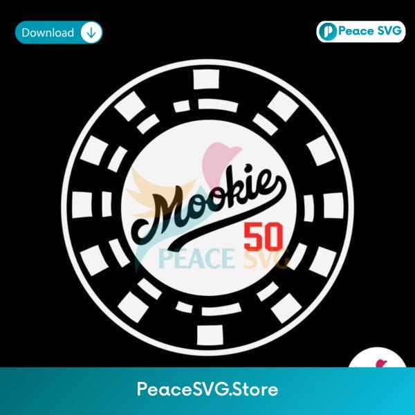 Bet On Mookie 50 Los Angeles Dodgers Svg For Silhouette