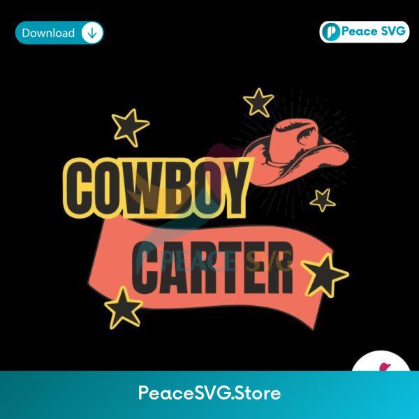 Beyonce Cowboy Carter Studio Album Svg For Silhouette