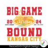 Big Game Bound Kansas City Super Sunday Svg Vector File