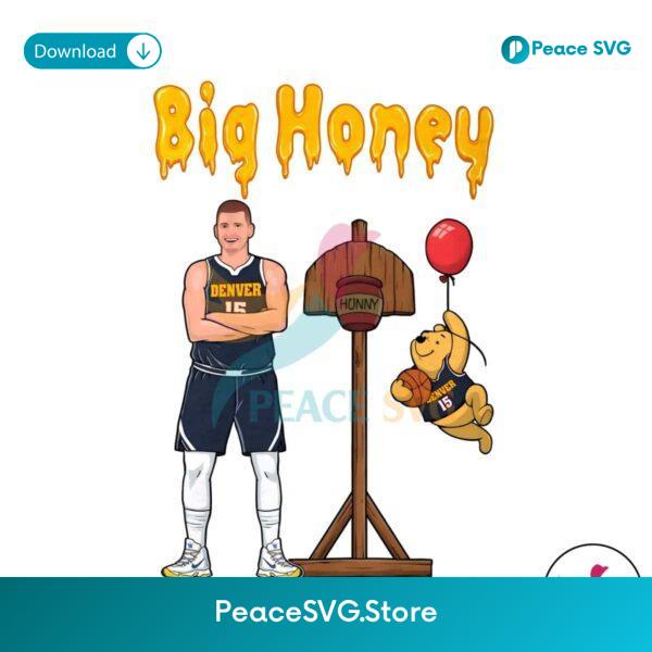 Big Honey Nikola Jokic Denver Player Png For Sublimation