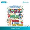 Bluey Bingo Autism Rocks And Rolls Png Sublimation Design
