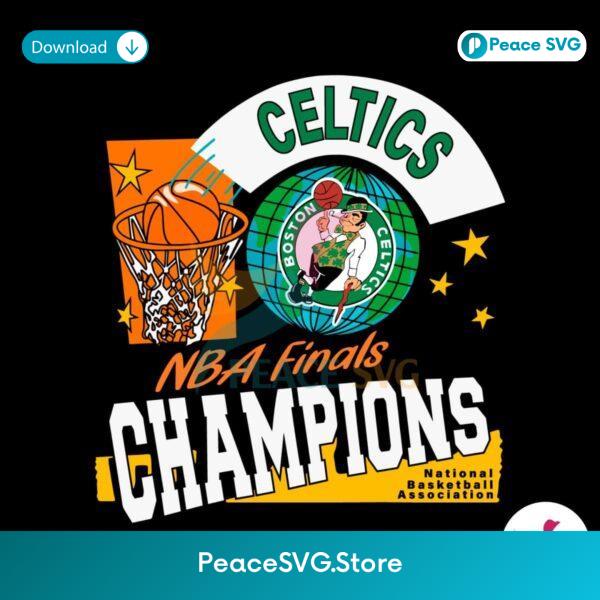 Boston Celtics Nba Finals Champions Svg For Silhouette