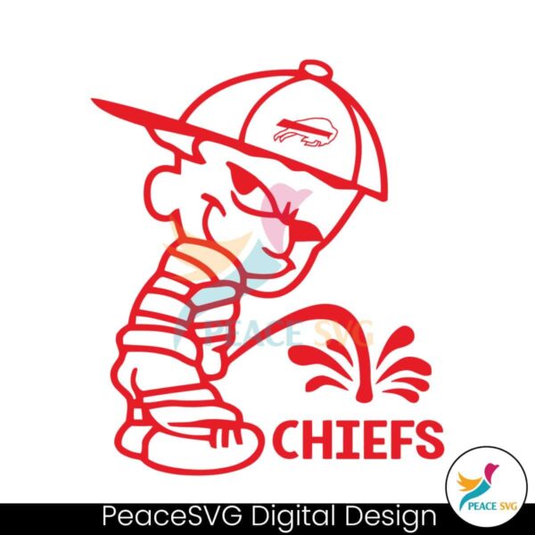 Buffalo Bills Piss On Kansas City Chiefs Svg Vector File