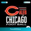 Caleb Is Chicago Football Nfl Player Svg Cricut Ready File