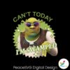 Cant Today Im Swamped Funny Shrek Png Digital Download