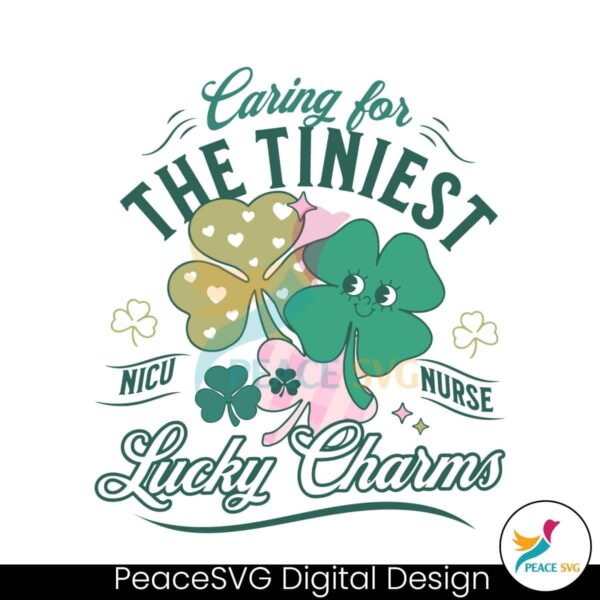 Caring For The Tiniest Lucky Charms Svg For Silhouette