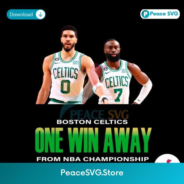 Celtics One Win Away From Championship Png Clipart