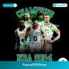 Champions 2024 Boston Celtics Players Png Clipart