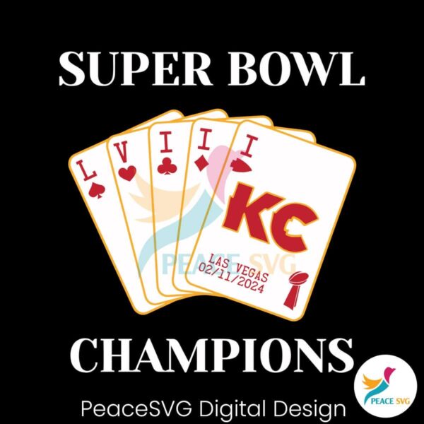 Chiefs Super Bowl Champions Las Vegas Svg For Vinyl Cutting