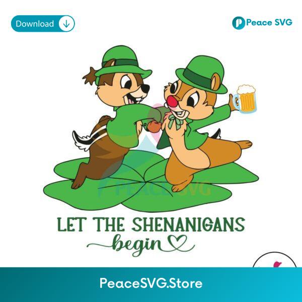 Chip And Dale Let The Shenanigans Begin Svg For Silhouette