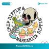 Chip Dippin And Margarita Sippin Skeleton Svg Vector File