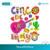 Cinco De Mayo Mexican Party Png Sublimation Design
