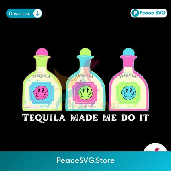 Cinco De Mayo Tequila Made Me Do It Svg For Silhouette