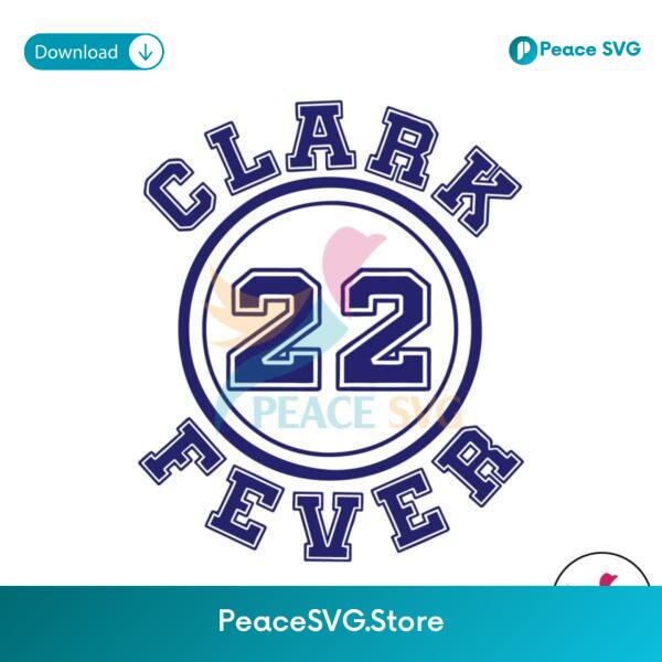 Clark Fever 22 Womens Basketball Svg Digital Download