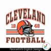 Cleveland 1946 Football Svg Printable Design