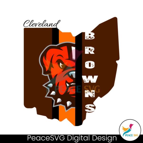 Cleveland Browns Dawg Pound Svg For Silhouette