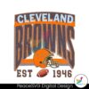 Cleveland Browns Est 1946 Helmet Png Printable File