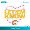 Cleveland Cavaliers Let Em Know Svg Clipart
