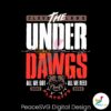 Cleveland Football Underdawgs Playoffs Svg Instant Download