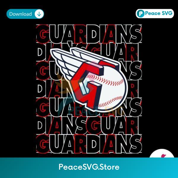 Cleveland Guardians Logo Baseball Team Svg Clipart