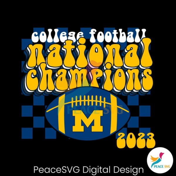 College Football National Champions 2023 Svg Cut File