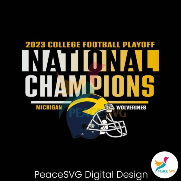 College Football Playoff 2023 Champions Svg Files For Cricut