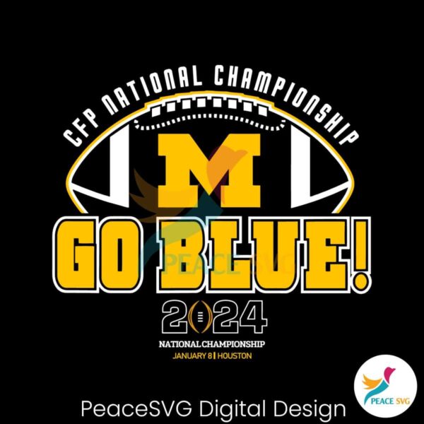 College Football Playoff 2024 National Championship Svg Printable Design