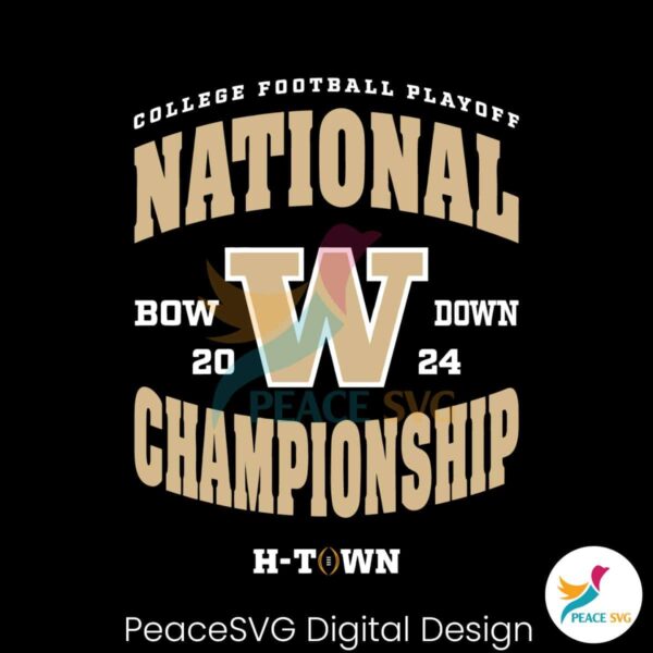 College Football Playoff National Championship Huskies Ncaa Svg Cut File